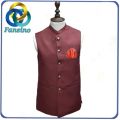Maroon Waistcoat By Fansino | Premium Quality Waist Coat  For Men. 
