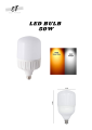 Led Lights Bulb Led 50 Watts Daylight/Warmlight Energy saving lamp E27/B22 -. 