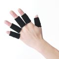 10 PCs Elastic Finger Sleeves Sport Support Brace Thumb Protector For Basketball - intl. 