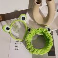 Funny Frog Makeup Headband Wide-brimmed Elastic Hairbands Cute Girls Hair Bands Women Hair Accessories Girls Hairband. 