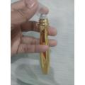 1pcs 4.5 inch long empty Golden 15ml Roll on Steel Roller Ball for use attar oil  Perfume Eye Cream Metal Golden Roll on Roller travel Bottle High Quality. 