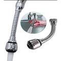 TURBO FLEX 360 FLEXIBLE FAUCET SPRAYER TAP MOVER INSTANT HANDS FREE SWIVEL SPRAY HOSE SPRAY SINK ! !. 