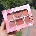 Miss Rose New 2 PCS Set 6 Color Blush Glow Palette & 2 IN 1 Concealer (Liquid & Stick). 