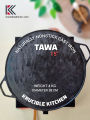 Cast Iron Tawa 15" (38 CM)  Krucible Kitchen , Paratha Dosa Pan Tawa, Tawa Non Stick. 