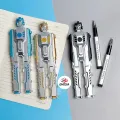 2 In 1 Robotic Transformer Gel Pen Robot Shape Gel Pen, Detachable Twin Transformers Gel Pen, Creative Robot Shape Gel Pen - 1158. 