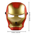 Marvel Iron Man Mask For Kids, Super Hero Costume Birthday Toy Gift for Children Cosplay For Kids. 