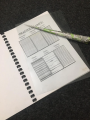 Mehandi Reusable Practice Book and  FREE Practice Practice Sheet and Free Spong Duster. 
