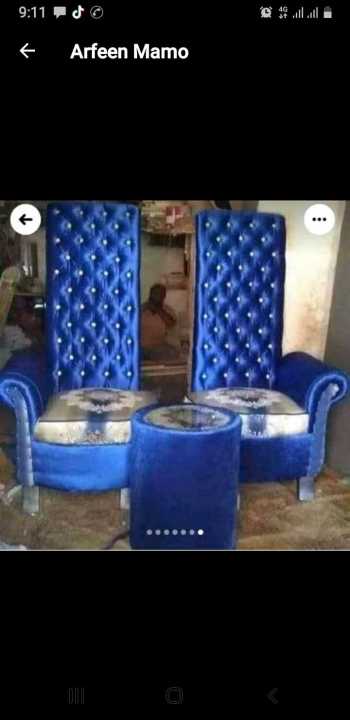 2%20Modern%20Sofa%20High%20Big%20Chair%20Desigen%202%20Seater%20Dark%20Blue%20valvet%20Colour%20With%202%20cousion%20free%20%7BSpecial%20Offer%20available%7D...%20-%20Image%202