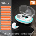 100%Original Product+FREE Shipping+COD XIAOMI-X55 Sleeping Earbuds Wireless Mini Headphones For Work TWS Bluetooth Earphone Stereo Hidden Headsets with Mic HD Call Waterproof X55. 