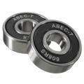 8PCS Sports ABEC 7 Skateboard Longboard Skate Roller Hocker Wheel 608 Bearings+Spa. 