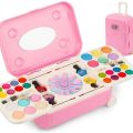 Frozen carry real makeup kids pretend play fashion beauty set fashion accessories carry makeup. 