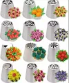 Stainless Steel Cake Nozzles Russian Icing Piping Dessert Cream Pastry Tips Nozzles Decorating Tools. 