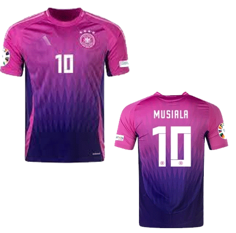 Musiala Germany T- Shirt Away Kit Euro 2024 Football Jersey
