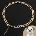 Dog Chain Collar Gold Cat Dogs Metal Chains Cool Alloy Puppy Chihuahua Pug Party Necklace Collars For Small Dogs Pet Accessories. 