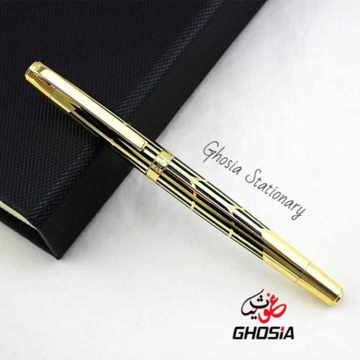 Full Metal Body Luxury Fountain Pen - DIKAWEN Metal Branded Fountain Pen Luxury Style Fine Nib Writing Fountain Pen – GP 8017
