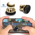 Metal PUBG Mobile Phone Screen Trigger Button Suction Cup Mobile Game Target Shooting Button New PUBG Mobile Controller, Phone Game Joystick, Suction Cup, Touch Button, Gamepad, Controller, Mini Game Rocker Golden Color 2 Pieces. 