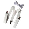 Suspenders for Kids Elastic Suspender, Galas + Bow Tie, Bowtie, Pack of 2 -. 