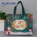 Christmas Gift Bags Christmas Gift Bag Festive Santa Claus Snowman Design Large Capacity Dual Handle Non-woven Fabric Candy Packaging Ideal for Southeast Asian Buyers Gift Bags for Christmas. 