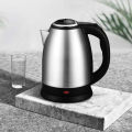 Electric Kettle Water Boiler Stainless Steel body Portable Kitchen Appliances automatic Tea coffee warmer instant heating pot 1500W 02 Liters. 