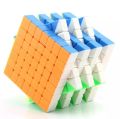 7x7x7 Rubik's Cube Multicolor Mind Puzzle Rubik’s Magic Cube 100% speedy smooth and Sticker less. 