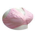 Classic Cotton Bra Brazier for Women Undergarments and Non-wired Brazzer with Chikan Embroidery. 