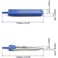 EKG ECG Caliper Electrocardiogram Divider, 4 Pack Measuring Tool ECG Calipers for Electrocardiogram Drafting Divider. 