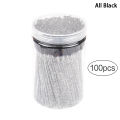 100 Pcs Eyelash Brushes Makeup Brushes Disposable Mascara Wands Applicator Spoolers Eye Lashes Cosmetic Brush Makeup Tool DFGGT. 
