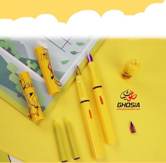 Pikachu%20Pen%20Set%20New%20Ink%20Bag%20Cartoon%20Pen%20Primary%20Boys%20and%20Girls%20Pen%20Cute%20Pens%20Fountain%20Pens%20Korean%20Stationery%20-%204021%20-%20Image%206