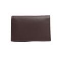 Brown Leather Card Holder Classic Oxford Collection Hashujees. 