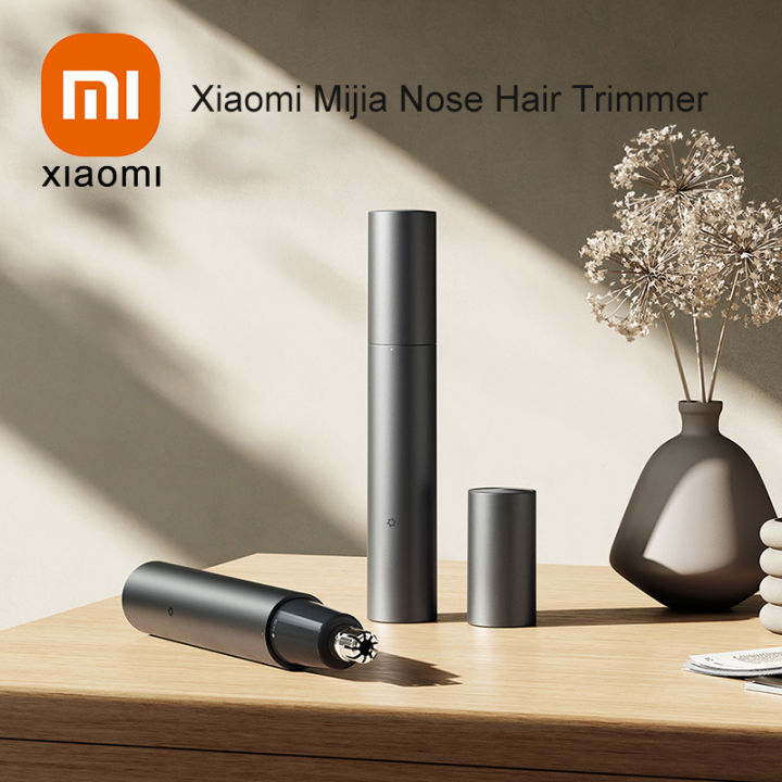 XIAOMI Mijia Electric Nose Hair Trimmer Portable Nose Earsreliable Hair Eyebrow Trimmer for Men Rechargeable Painless Clipper
