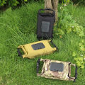 Tissue Holder Pouch Portable Solid Color Open Cover Tissue Storage Bag. 