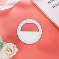 Selfie Ring Light, Clip on Ring Light [Rechargeable], 360°+90° Adjustable 3 Level Brightness Fashionable Portable Phone Ring Light for Laptop, YouTube, Video Conference, Live Streaming.. 