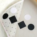 Pack Of 10 - Strong Glue Hook Loop Nylon Magic Tape Stickers Fastener Velcro Double Sided Bed Sheet Sofa Mat Carpet Multi-Purpose Anti Slip. 