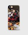 Cover For Oppo F7 Hard Coloful Flowers Painting -1cover2809. 