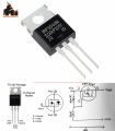 1pcs IRF9540 P-CHANNEL MOSFET 100V 23A transistor TO-220 power MOSFET. 