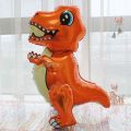 Tyrannosaurus Triceratops Stegosaurus Dinosaur Aluminum Film Balloon Jungle Animal Inflatable Thickened Cartoon Dinosaur Theme Balloon 3D Self Standing Dino Party Decoration Home Decor. 