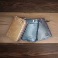 Khappie Wallet Men's RFID Blocking PU Leather Wallet with Zipper Multi Business Card Holder Purse. 