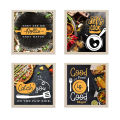 Kitchen wall Decoration Spices Funny Quotes Wall Art Decor, Framed Posters 8x8 inches. 