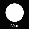 Round Kraft Paper Tags Luggage Note Wedding Invitations Cards Blank Price Hang Tag 5cm 100pcs/lot. 