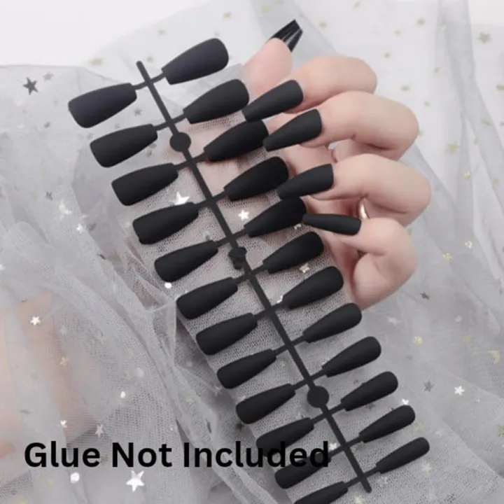 New%20Design%20Tip%20Acrylic%20Nails%2024%20ballerina%20Artificial%20nails,%20fake%20nails%20Reasonable%20Price%20Medium%20length%20Press%20On%20Nails%20solid%20metallic%20-%20Image%202