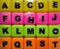 ABC Early Learning Alphabets blocks,Counting ABC Symbols learning Play Blocks set(20)Pcs. 