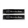 2Pieces AMG Brabus Carlsson Metal Car Side Body Sticker Auto Rear Emblem Badge Decal for Mercedes Benz W168 G500 GLA GLE（model：NO.1）. 