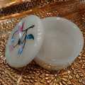 Onyx Jewellery box Mother of pearl shell work (3 sizes). 