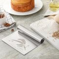 Stainless Steel Kitchen Food Scraper,  Dough Pastry Bench Cutter Scraper, 1 PCS. 