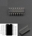 1pcs 74LS85 DIP16 Through 4 Bit Magnitude Comparator digital logic gates 4-bit. 