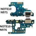 100% USB Charging Port Board Flex Cable Connector For Samsung Galaxy NOTE 10 PLUS N976V B N975F N975B N975U Microphone. 