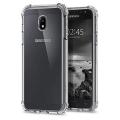 Samsung Galaxy J5 Pro Anti Shock Corner Bumper Air Bag Soft Transparent Jelly Cover With Camera Protection. 