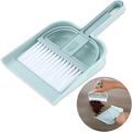 Mini Cleaning Brush Small Broom Dustpans Set Desktop Sweeper Garbage Cleaning Shovel Household Cleaning Tools Mini Broom & Dustpan Set | Small Hand Brush with Dust Pan Combo for Desk, Sofa, Kitchen, Office & Pet Area Cleaning. 