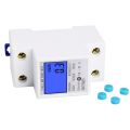 Single Phase Digital Display Energy Meter DDS528L Din Rail, Display Power KWh, Energy KW, Volt V Ampere A. 