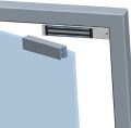 Conventional 280kg Magnetic lock U shape Bracket 350lbs Frameless Glass Door Access Control System UM180. 